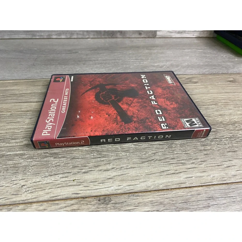 Red Faction Sony PlayStation‎ 2 PS2 Greatest Hits THQ SLUS-20073GH 2001 FPS Game